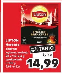 Herbata Lipton english teatime promocja