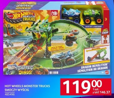 Zabawka Hot Wheels Monster Trucks Smoczy Wyścig promocja w Selgros