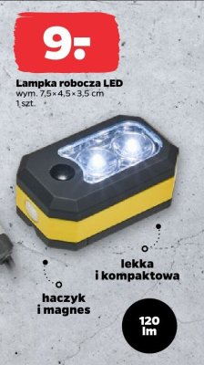 Lampka robocza LED promocja w Netto