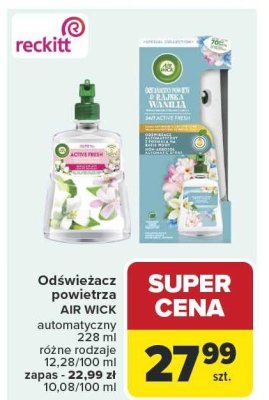 Odświeżacz powietrza AIR WICK automatyczny różne rodzaje promocja w Carrefour