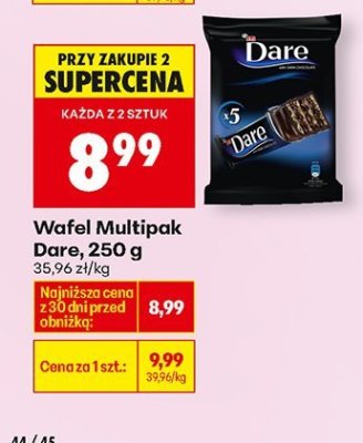 Wafel Multipak  promocja w Biedronka