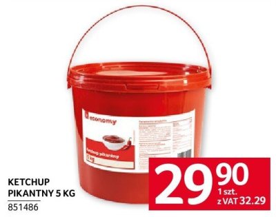 Ketchup pikantny 5 KG economy promocja w Selgros