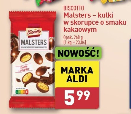 Kulki kakaowe Biscotto promocja