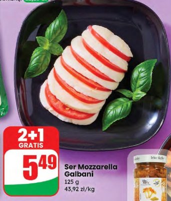 Ser Mozzarella Galbani promocja w Dino
