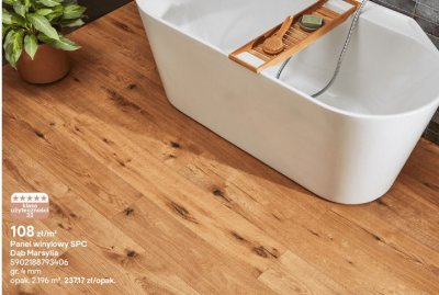 Panel winylowy SPC Dąb Marsylia promocja w Castorama