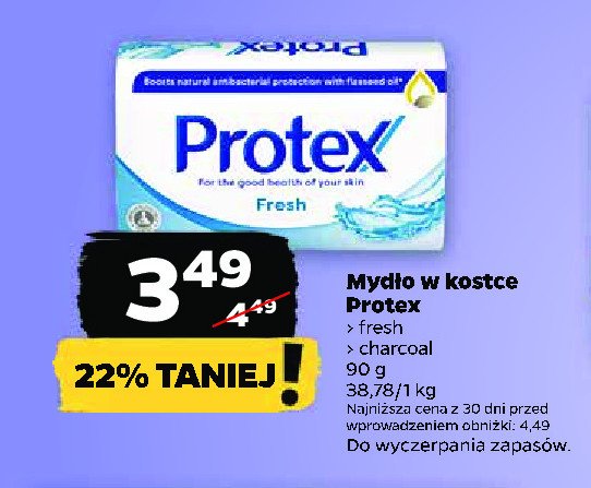 Mydło antybakteryjne charcoal Protex promocja