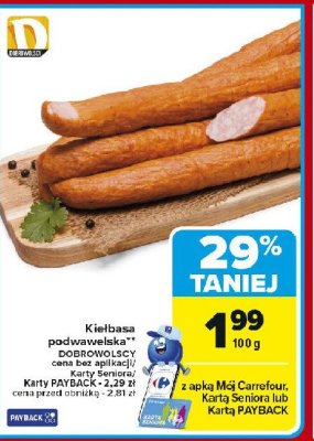 Kiełbasa podwawelska Dobrowolscy promocja