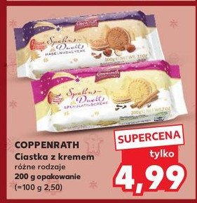 Ciastka z kremem Coppenrath promocja w Kaufland