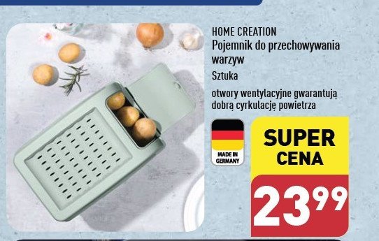 Pojemnik do przechowywania warzyw Home creation promocja
