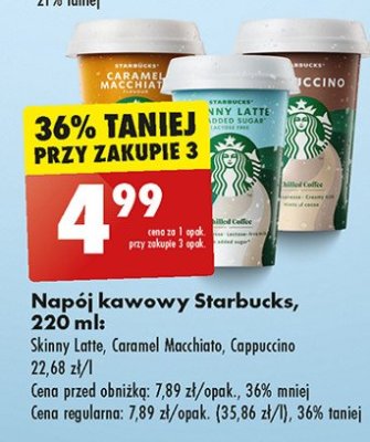 Kawa Starbucks cappuccino promocja