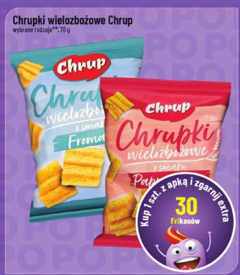 Chrupki wielozbożowe Chrup promocja w POLOmarket