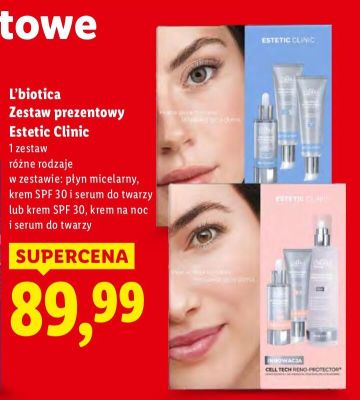 Zestaw prezentowy Estetic Clinic promocja w Lidl