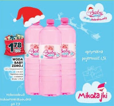 Woda Baby Zdrój promocja w Stokrotka