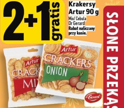 Krakersy Artur 90 g promocja w TOPAZ