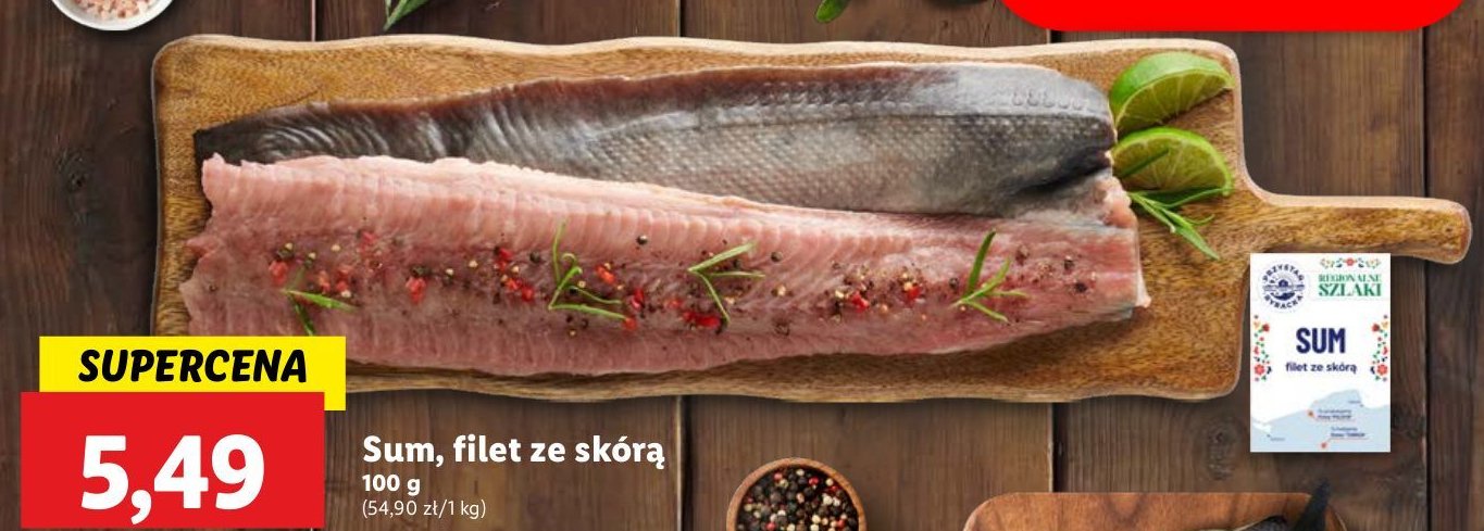 Sum filet ze skórą promocja