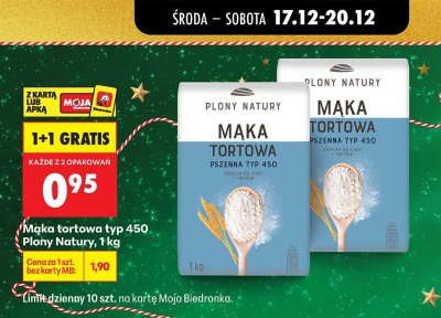 Mąka Mąka tortowa typ 450  promocja w Biedronka