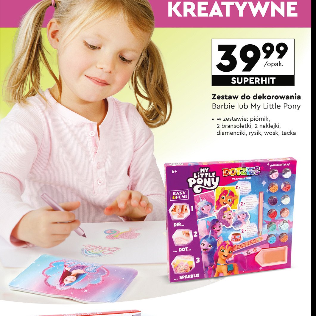 Zestaw do dekorowania my little pony promocja