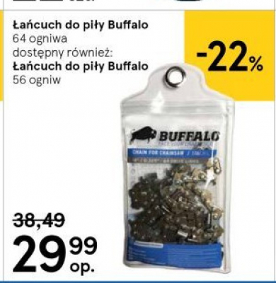艁a艅cuch do pi艂y 64 ogniwa Buffalo Buffalo promocja