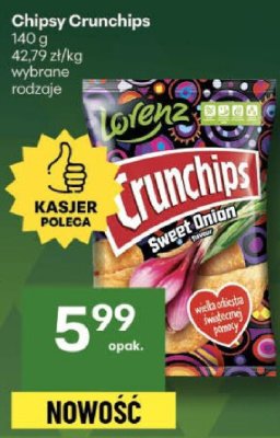 Chipsy Chipsy Crunchips promocja w Delikatesy Centrum