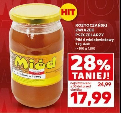 Miód wielokwiatowy Roztoczański związek pszczelarzy promocja