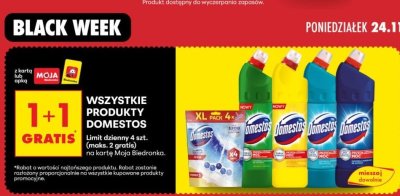 Wszystkie rodzaje produktów 1+1 GRATIS promocja w Biedronka
