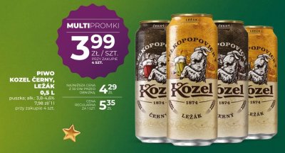 Piwo promocja w Duży Ben