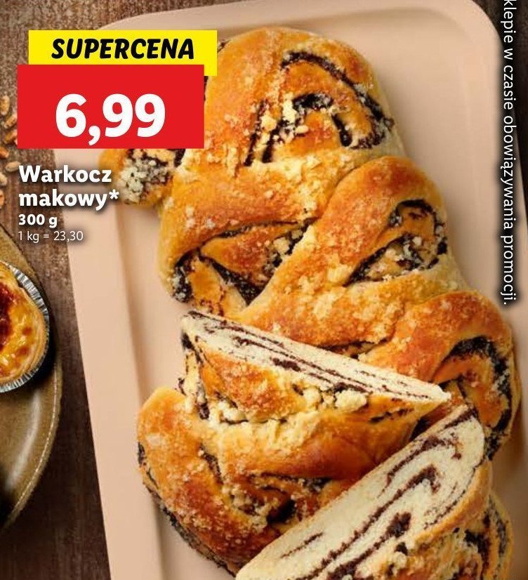 Warkocz makowy promocja