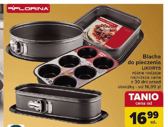 Forma likorys na muffiny Florina (florentyna) promocja w Carrefour