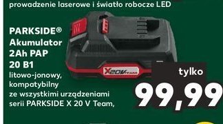 Akumulator litowo-jonowy 2ah Parkside promocja