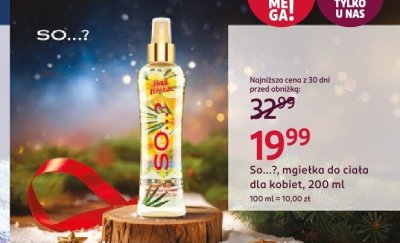 Mgiełka do ciała dla kobiet  promocja w Rossmann