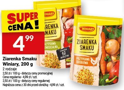 Ziarenka Smaku Winiary, 200 g (2 rodzaje) promocja w Twój Market