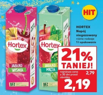 Napój niegazowany różne rodzaje 1 l  promocja w Kaufland
