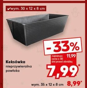 Keksówka 35 x 12 x 8 cm promocja