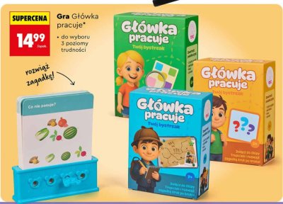 Gra Główka pracuje promocja w Biedronka
