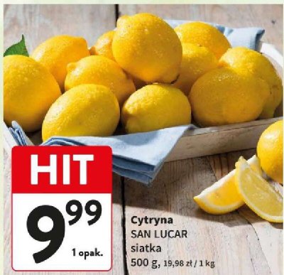 Cytryna San Lucar  promocja w Intermarche