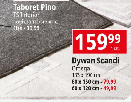 Dywan scandi 80 x 150 cm Omega promocja w Leclerc