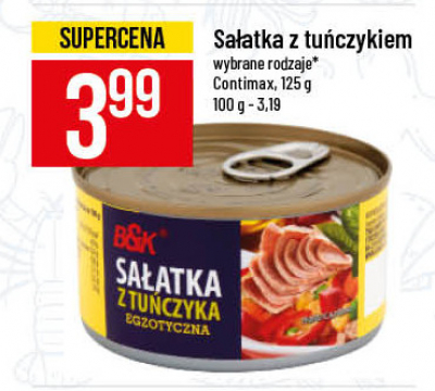 Sa艂atka z tu艅czyka egzotyczna B&k promocja