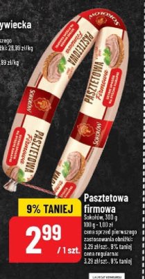 Pasztet promocja w POLOmarket