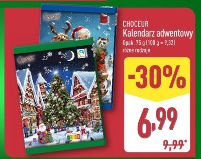 Kalendarz adwentowy  promocja w Aldi