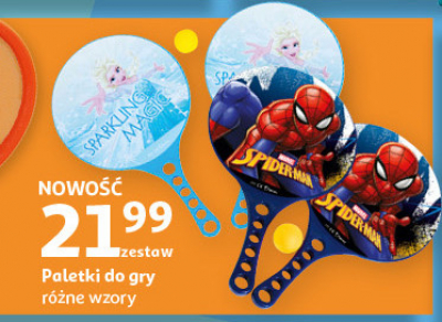 Paletki do gry spiderman promocja