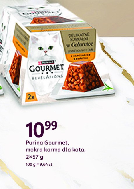 Karma dla kota mus z łososiem promocja w Rossmann