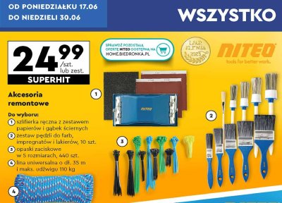 Opaski zaciskowe kolorowe NITEO promocja