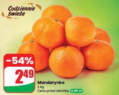 Mandarynka promocja w Dino