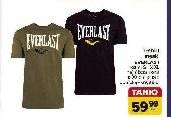 T-shirt męski s-xxl Everlast promocja