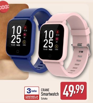 Smartwatch CRANE promocja w Aldi