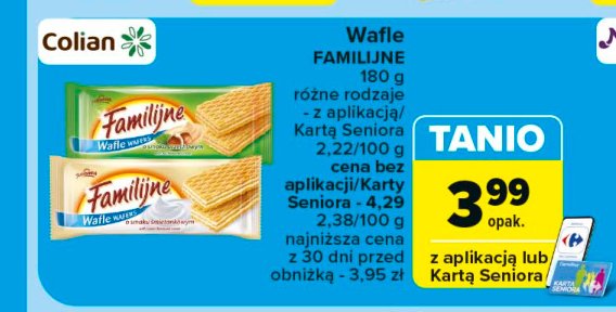 Wafle orzechowe Jutrzenka promocja