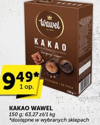Kakao Wawel promocja w Groszek