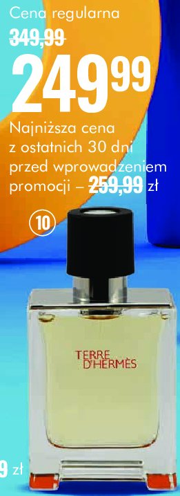 Woda toaletowa Hermes terre d'hermes promocja