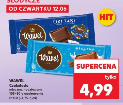 Czekolada Wawel tiki-taki promocja