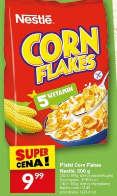 Płatki Corn Flakes Nestlé promocja w Twój Market